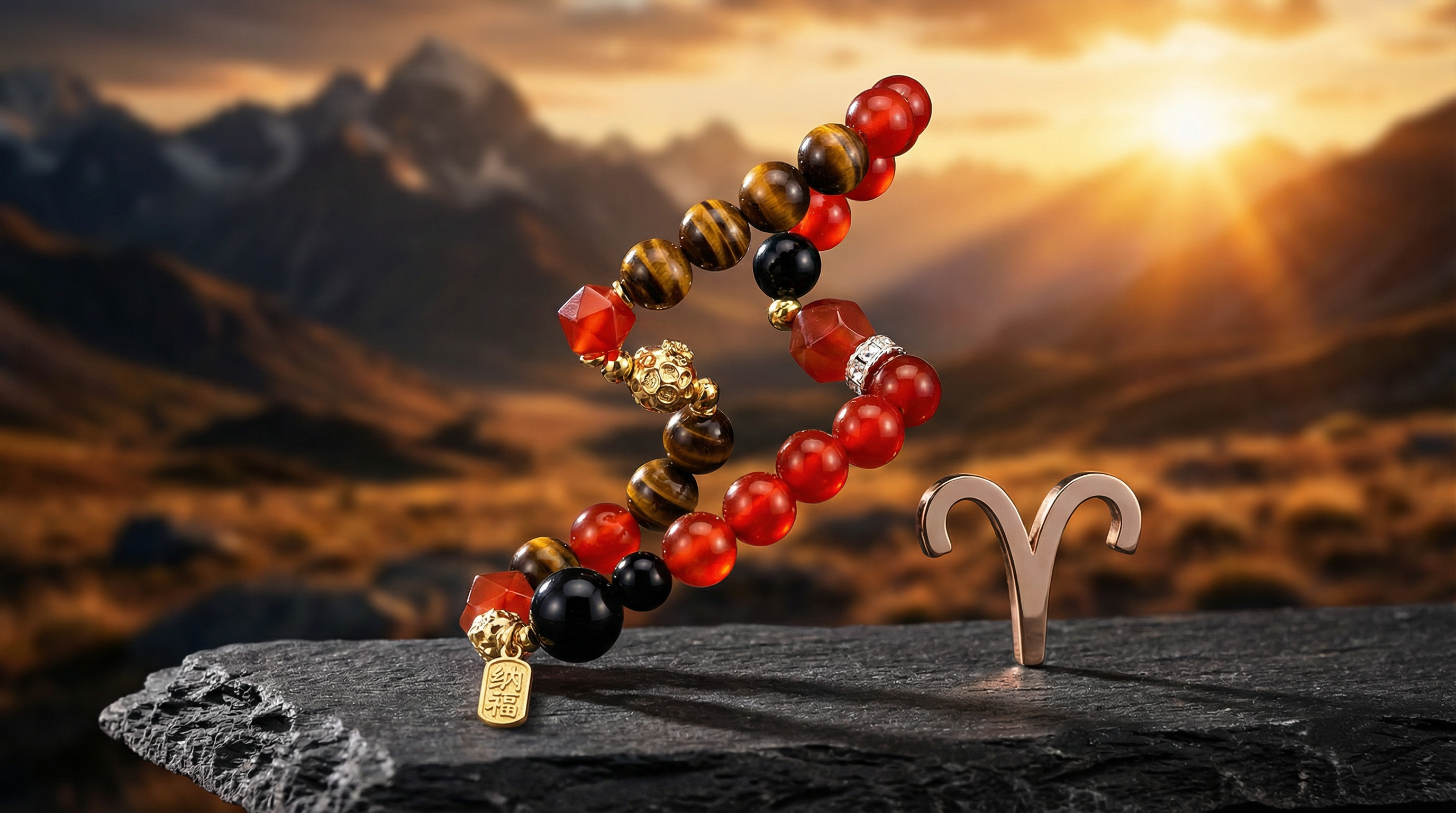 Aries Zodiac Sign: The Pioneer's Triskelion – A Triad for Courage, Focus & Unwavering Protection